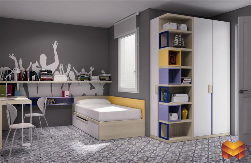 Diseño de dormitorios juveniles a medida – Decorador Las Palmas